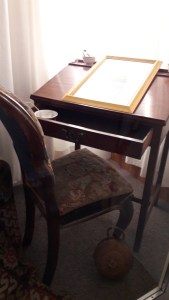 Charlotte's writing desk